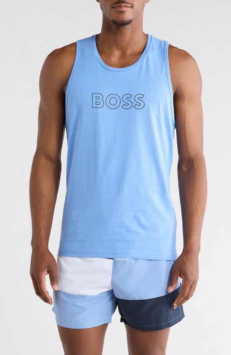 BOSS Beach Logo Tank Top