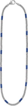 LAGOS Blue Caviar Ceramic Station Necklace