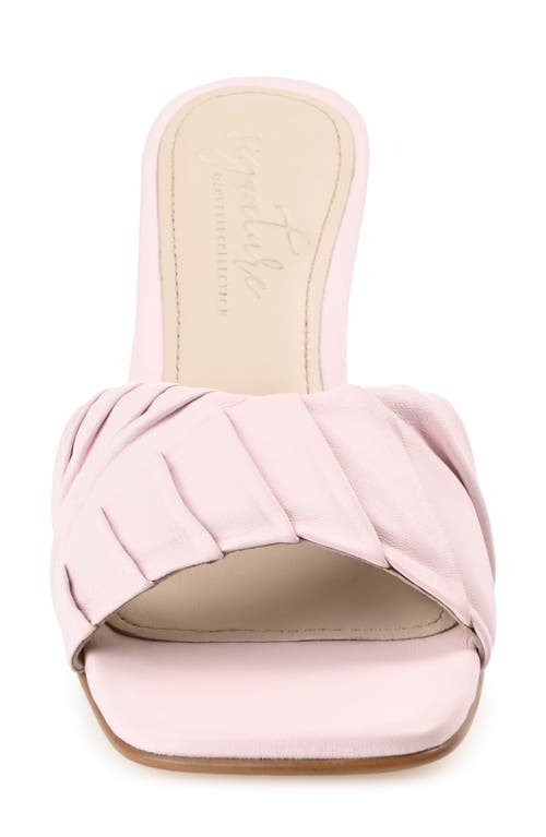 Journee Signature Juliette Sandal In Pink