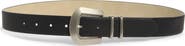 Vince Camuto Classic Faceted Buckle Belt