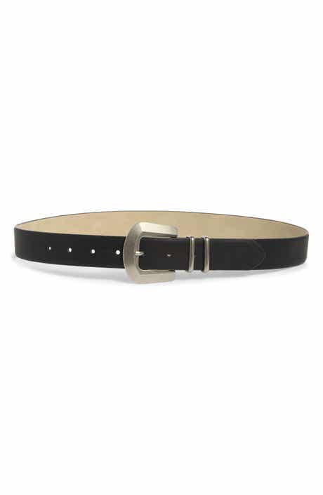Vince Camuto Classic Faceted Buckle Belt