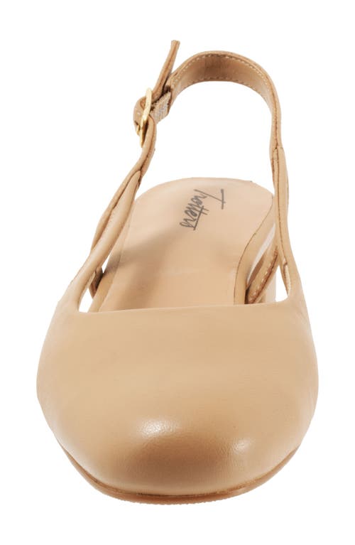 Trotters Dottie Slingback Pump In Beige