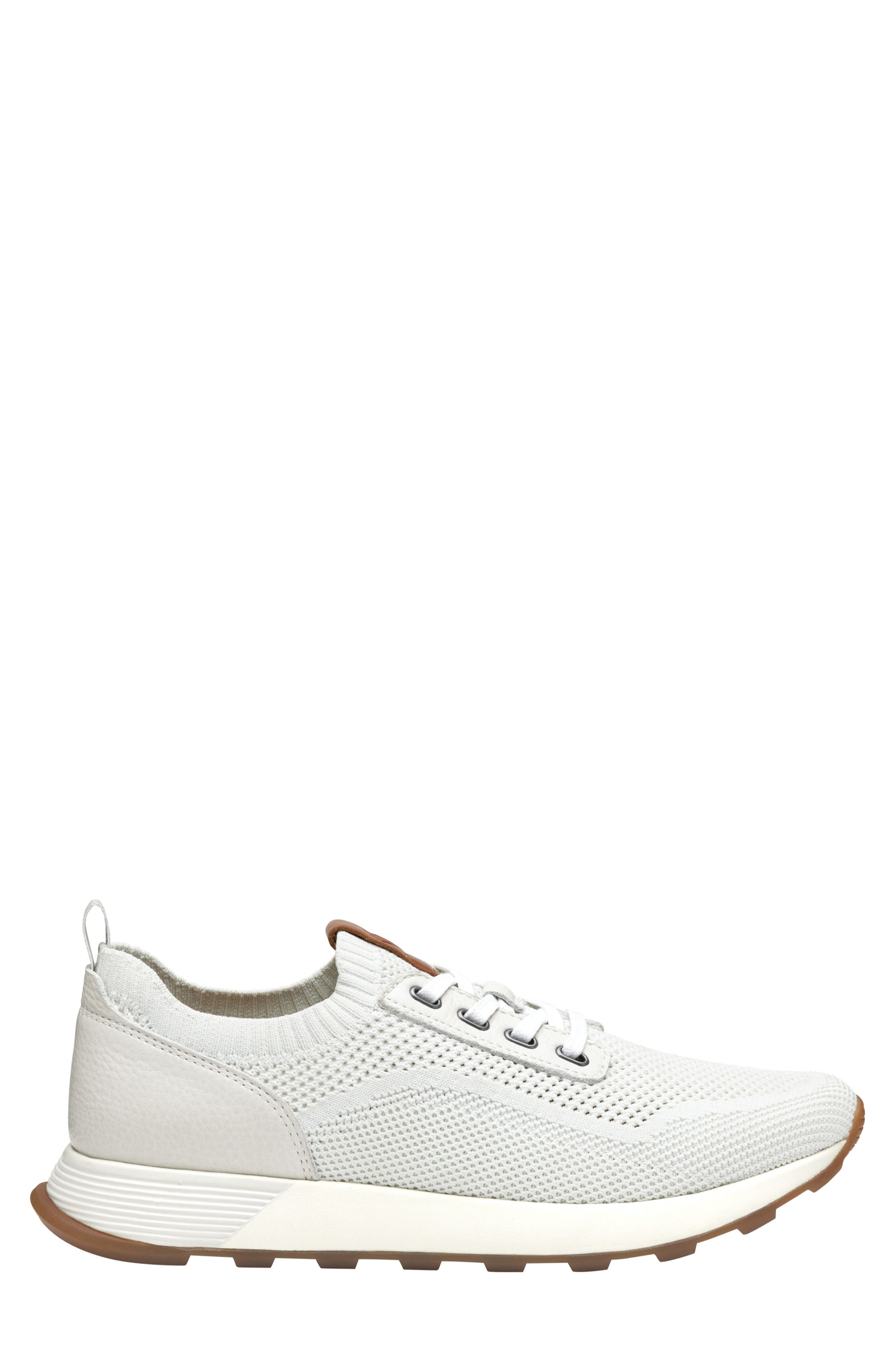 Kinnon Knit Jogger Sneaker, Alternate, color, OFF WHITE KNIT