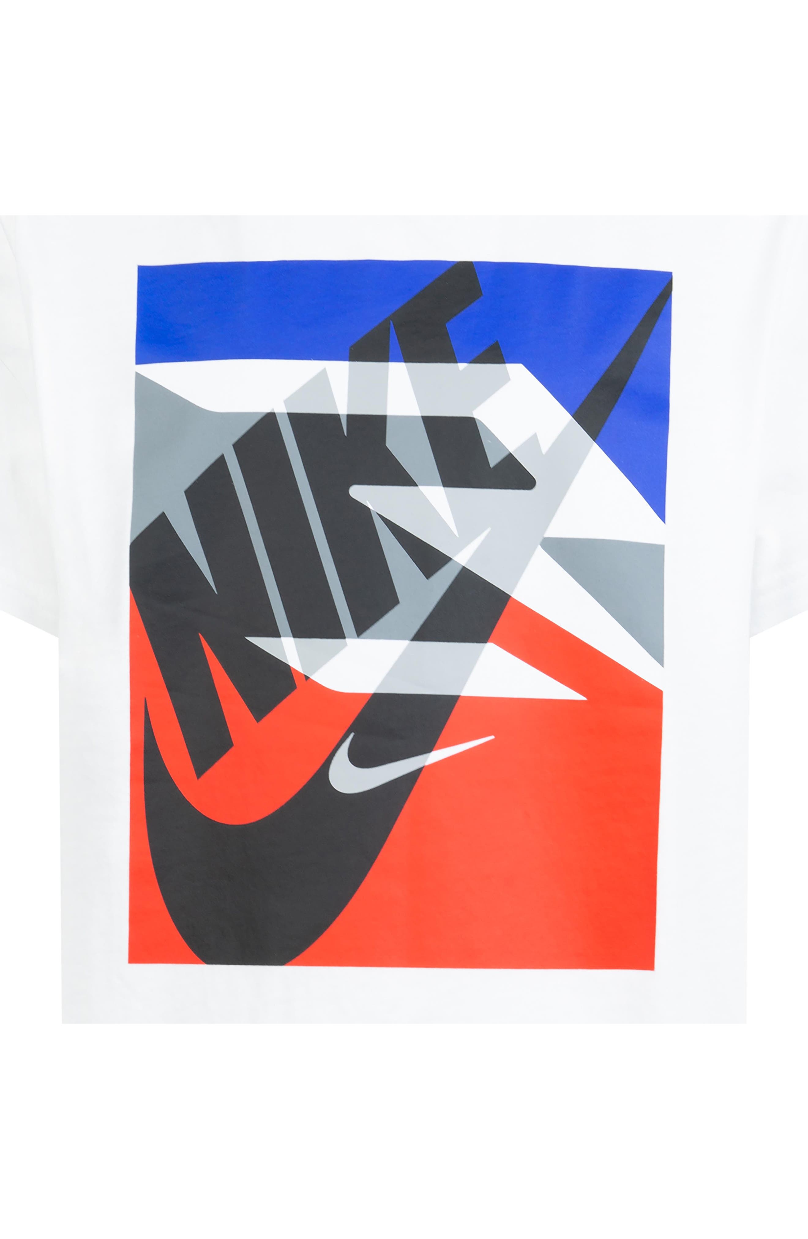 3 Brand Kids' RWB Gradient Box Logo Graphic T-Shirt | Nordstromrack