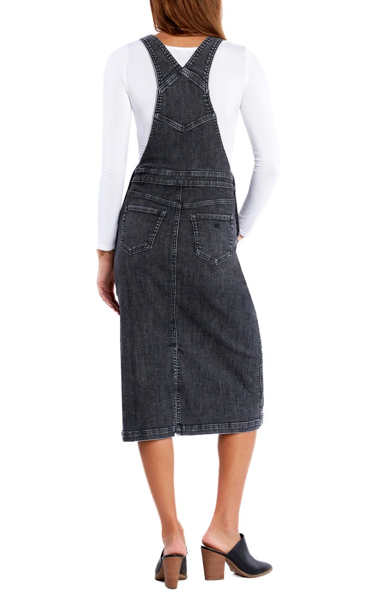 Wash Lab Denim Estelle Denim Dress, Alternate, color, Smooth Grey