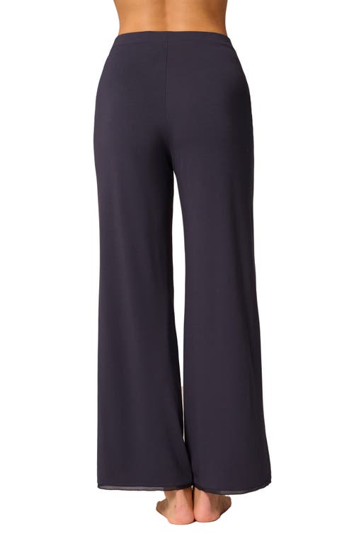 Simone Perele Aurore Straight Leg Pajama Pants In Black