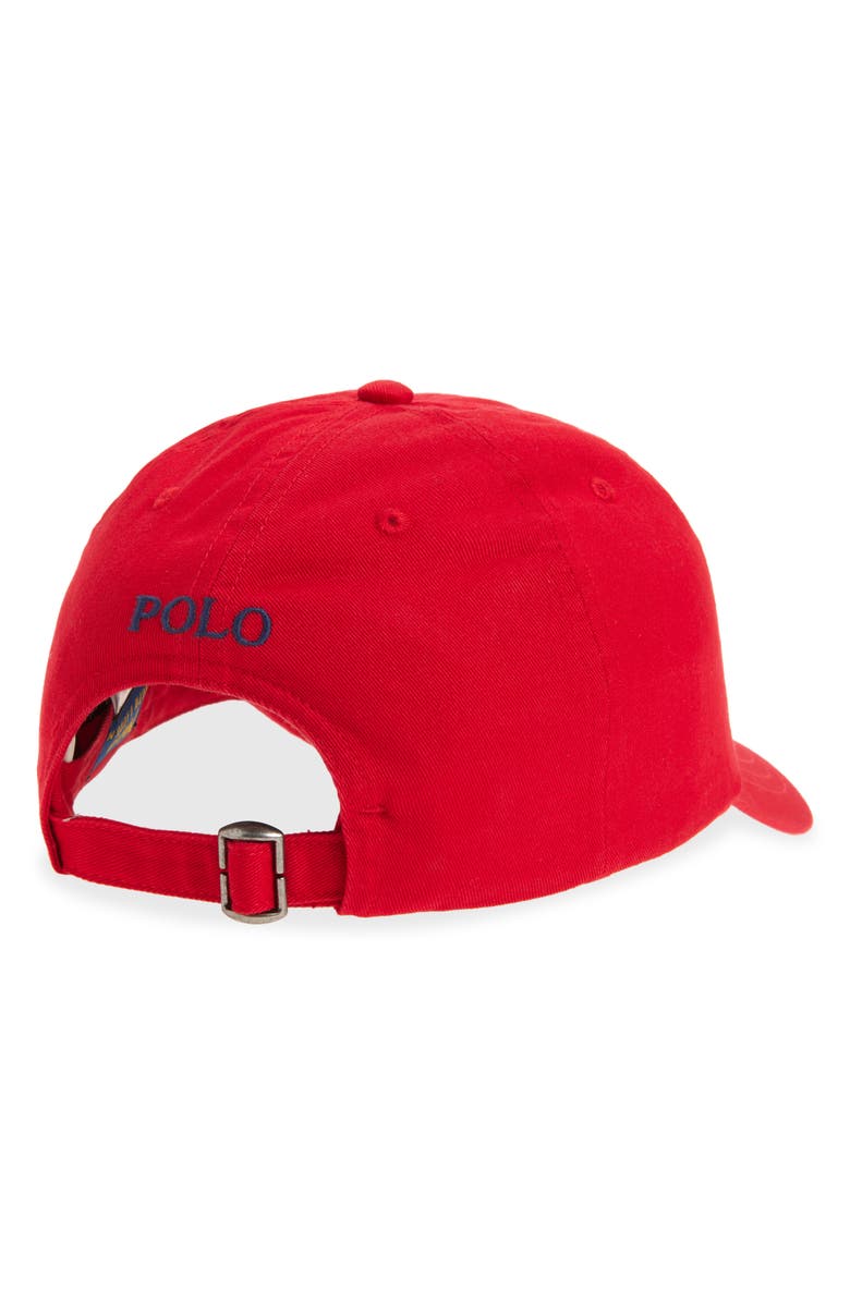Polo Ralph Lauren Kids' Adjustable Cotton Chino Baseball Cap, Alternate, color,