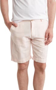 Faherty Malibu Linen & Cotton Chino Shorts