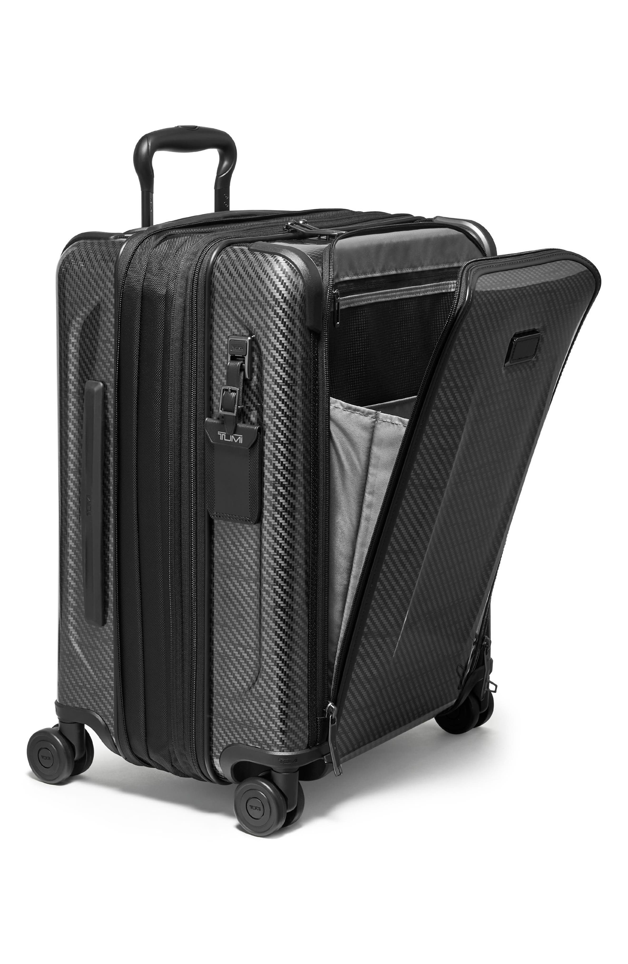 TUMI Tegra-Lite<sup>®</sup> Continental Expandable Spinner Carry-On Bag, Alternate, color, Black/ Graphite