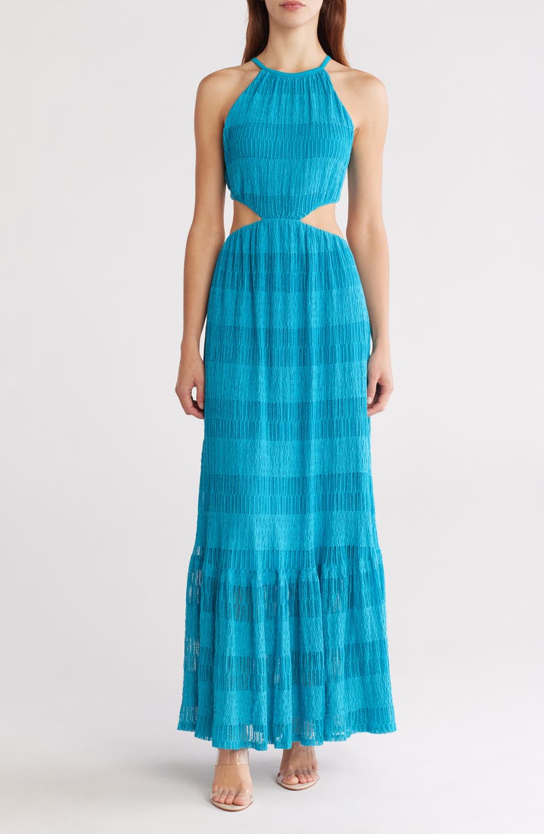 Simkhai Halter Neck Cutout Maxi Dress | Nordstromrack