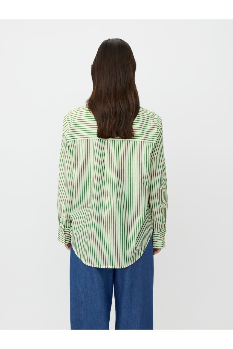 MaIryelle Striped Shirt, Alternate, color, Mint Green