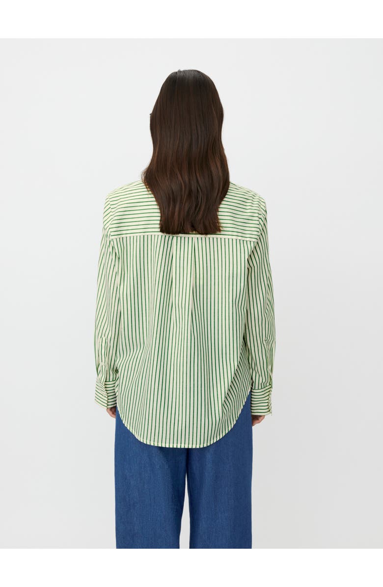 Masai Copenhagen MaIryelle Striped Shirt, Alternate, color, Mint Green