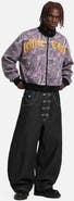 AELFRIC EDEN Boxy Camo Zip Up Sweatshirt