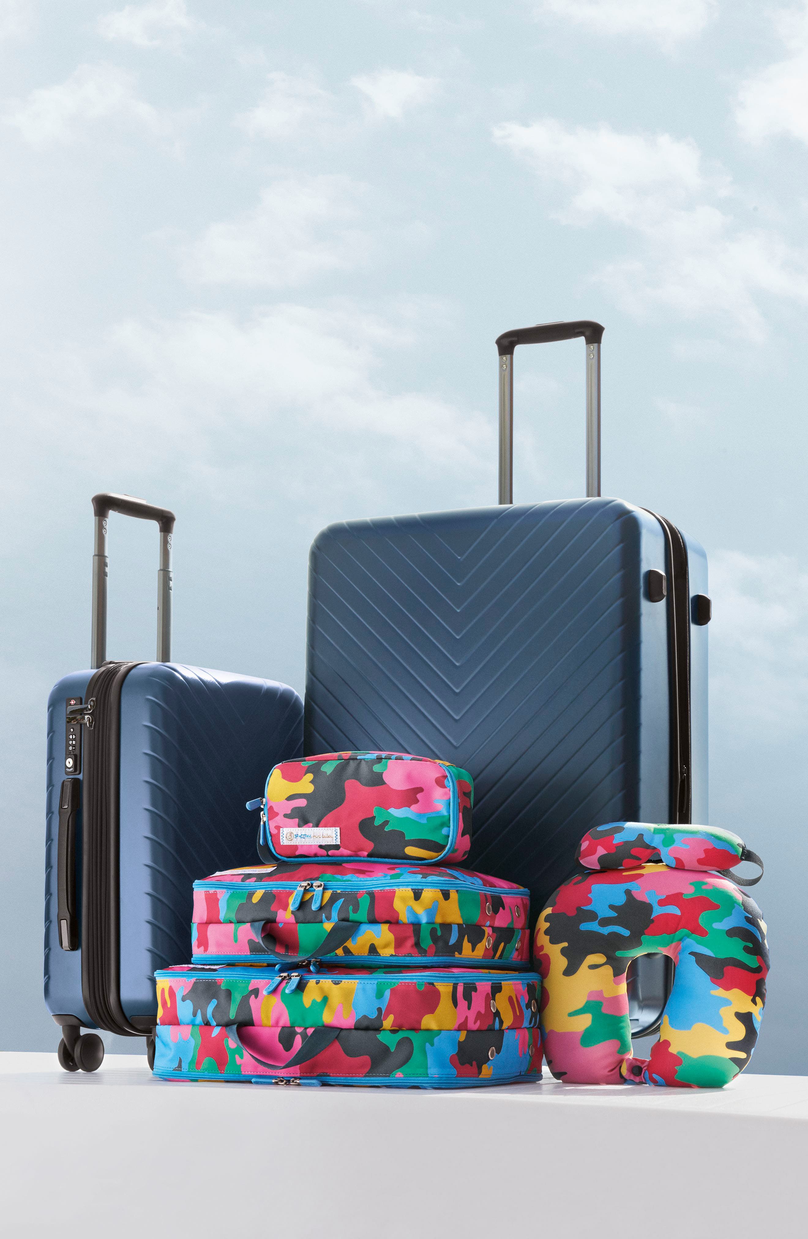 Flight 001 Neck Pillow & Eye Mask Set, Alternate, color, 