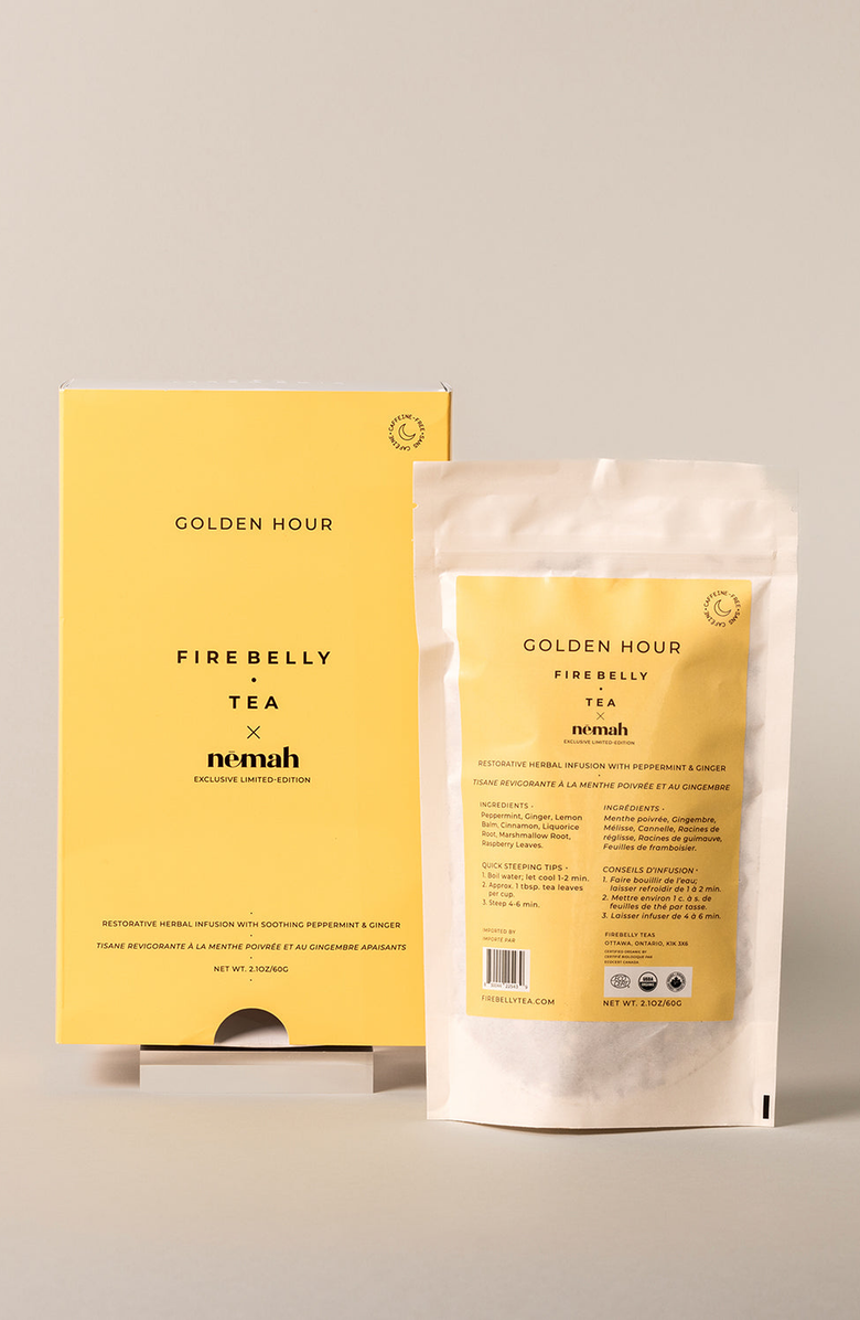 Nēmah Golden Hour Herbal Tea, Main, color,