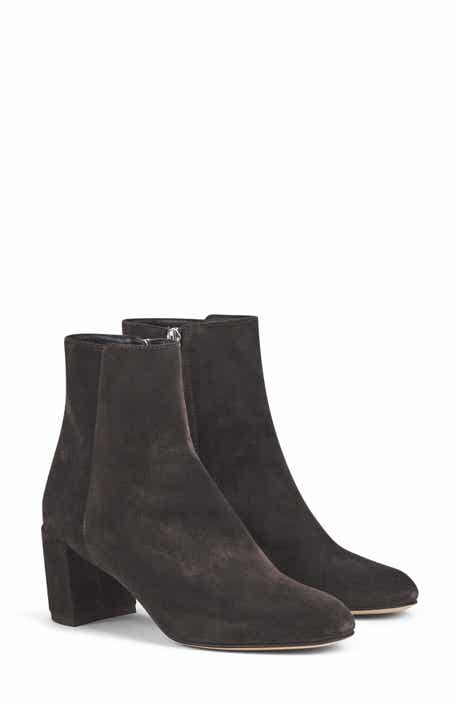 Lynn Buckle Leather Bootie