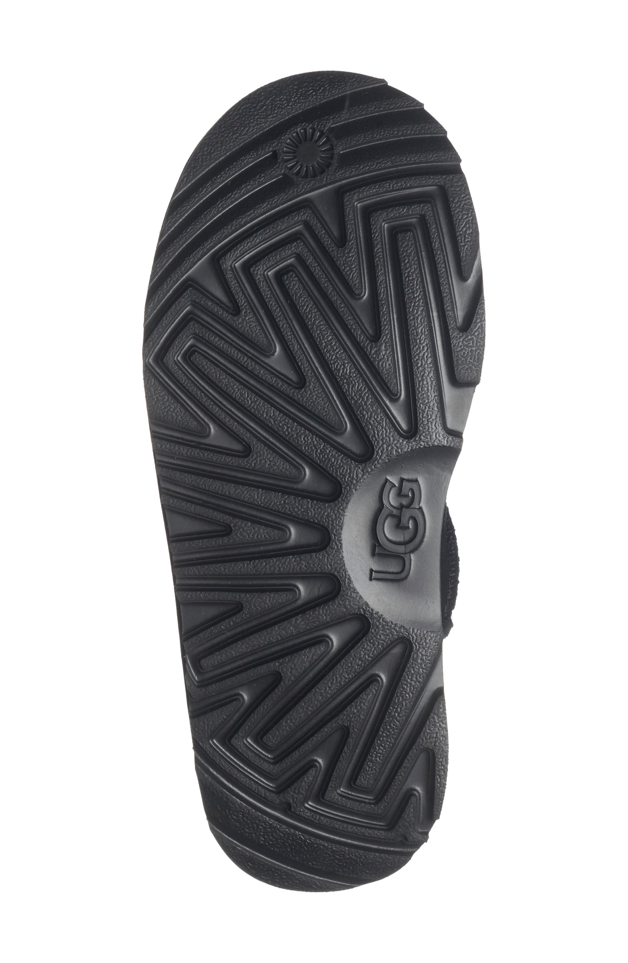 UGG<sup>®</sup> Kids' Classic Slipper, Alternate, color, Black
