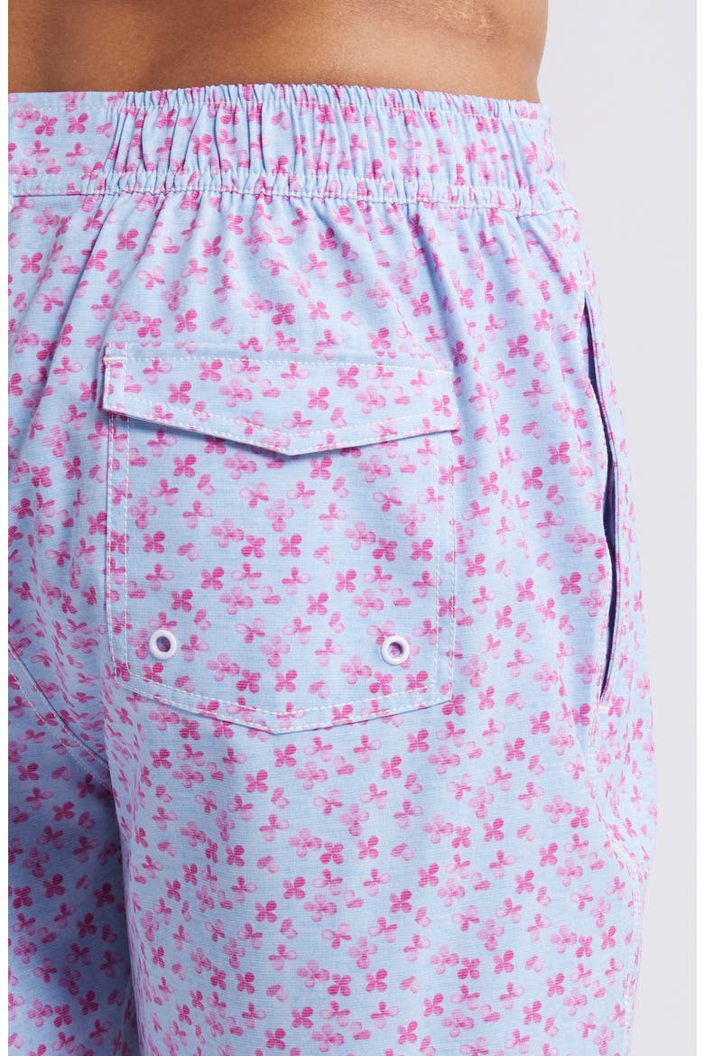 Amalie Floral Swim Trunks, Alternate, color, BAHAMA MAMA