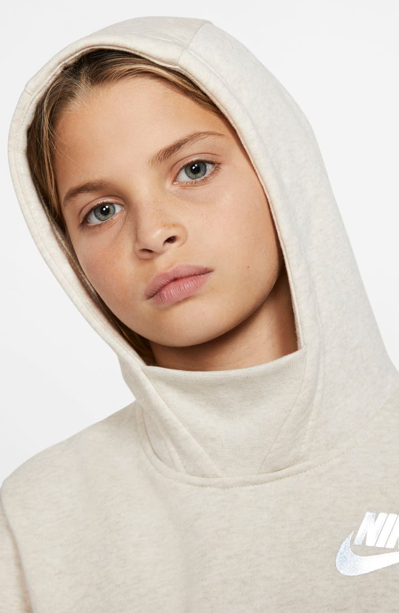 Nike Longline Fleece Hoodie, Alternate, color, 