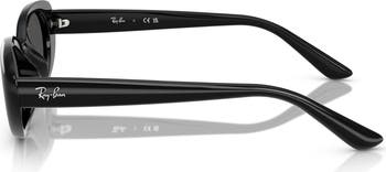 53mm Pillow Oval Sunglasses