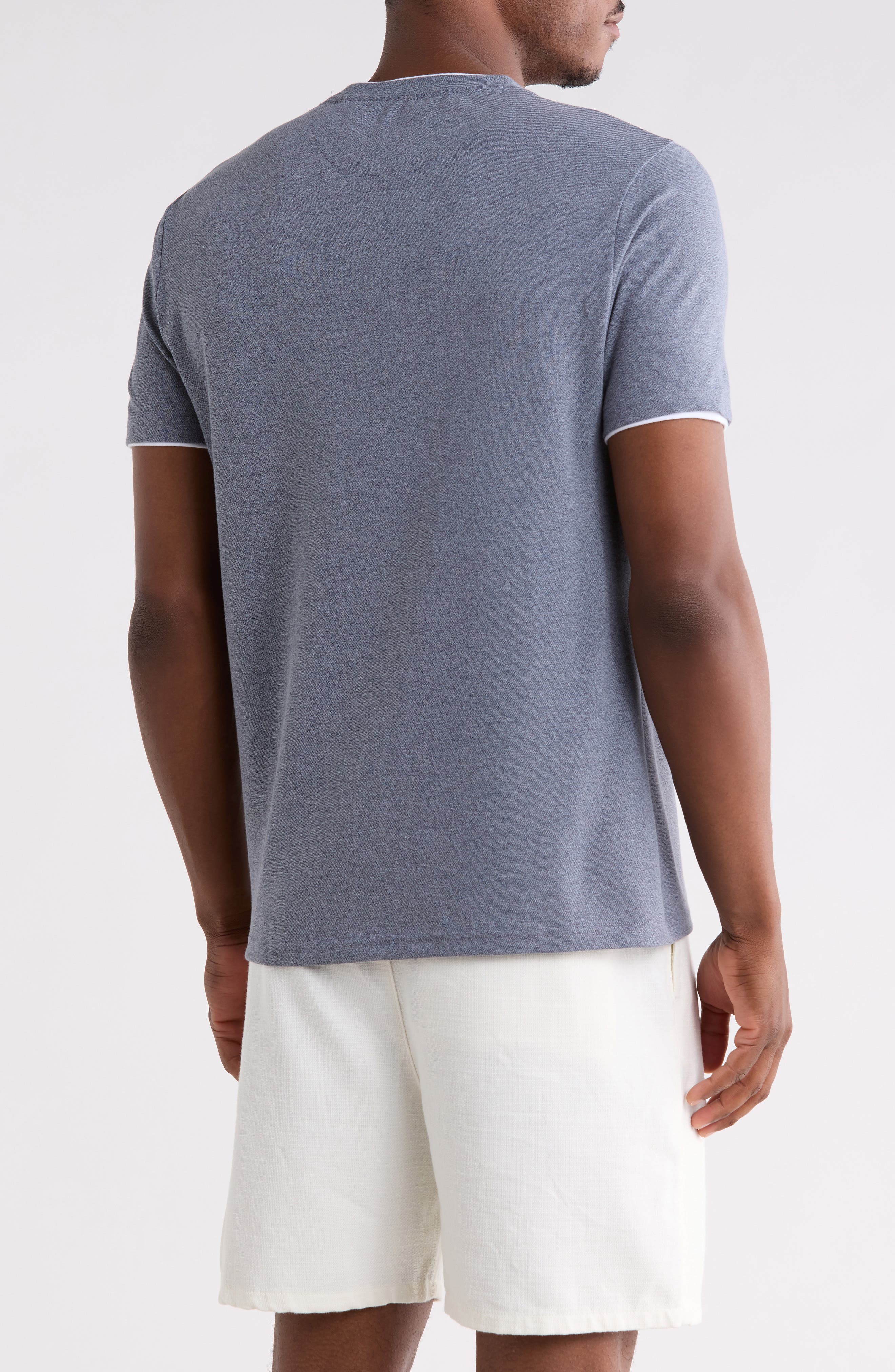 DENIM AND FLOWER Textured Crewneck T-Shirt (Men) | Nordstromrack