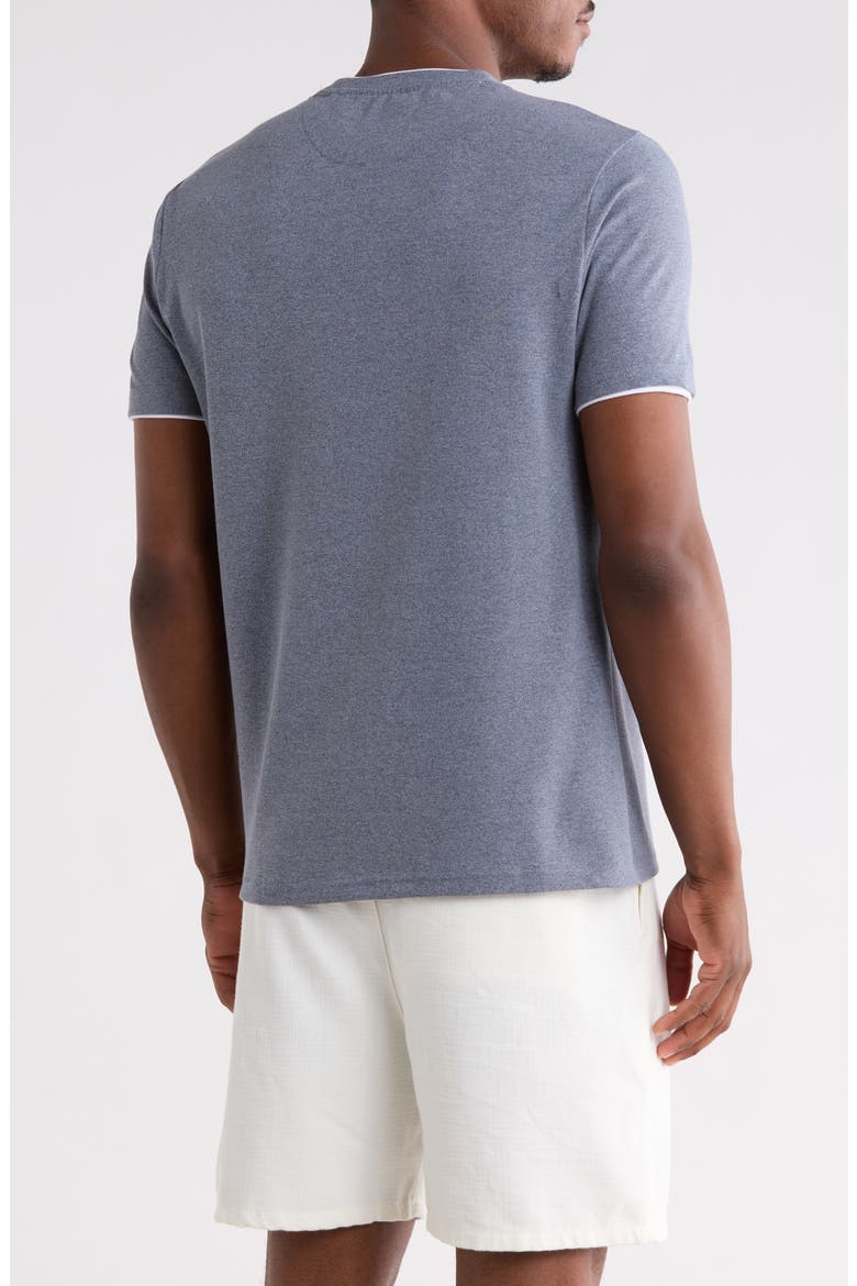 Textured Crewneck T-Shirt, Alternate, color, GREY