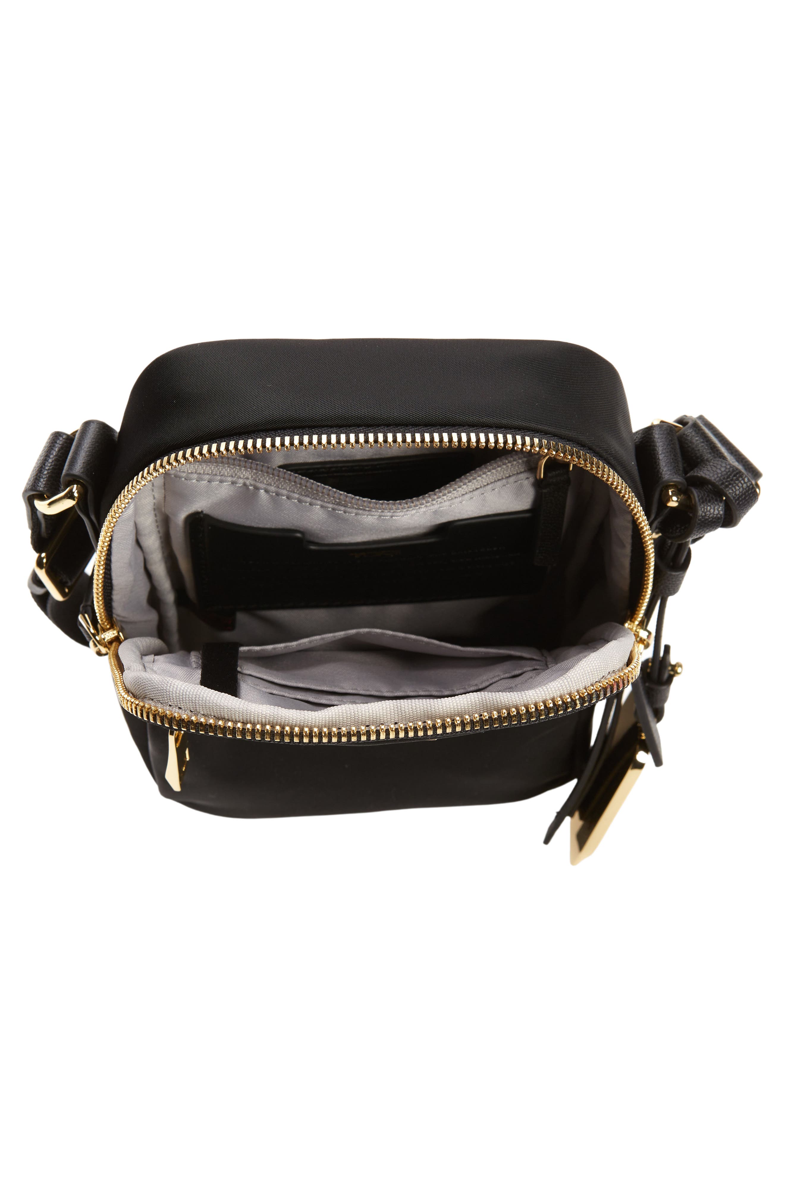 Voyageur Persia Crossbody Bag, Alternate, color, BLACK/ GOLD