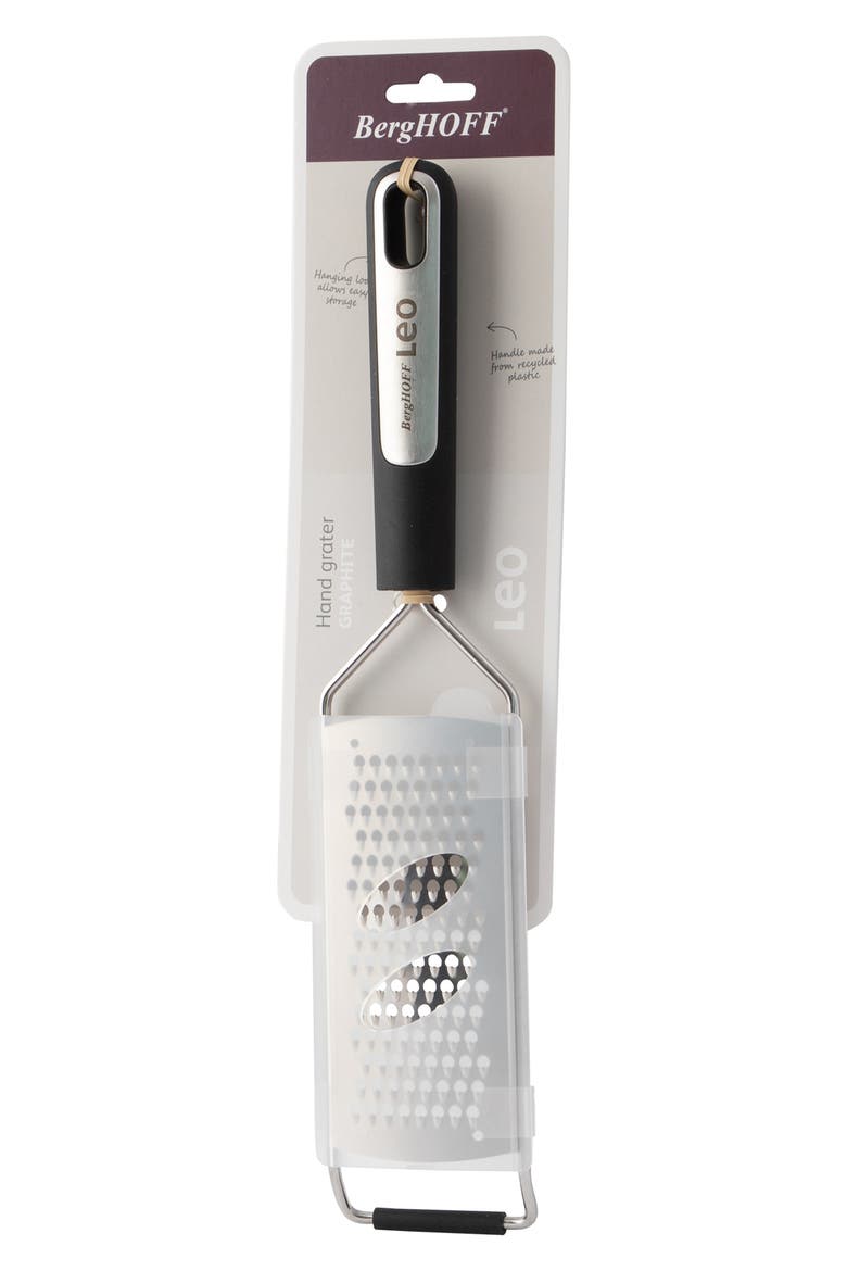 Leo Graphite Hand Grater, Alternate, color, SILVER