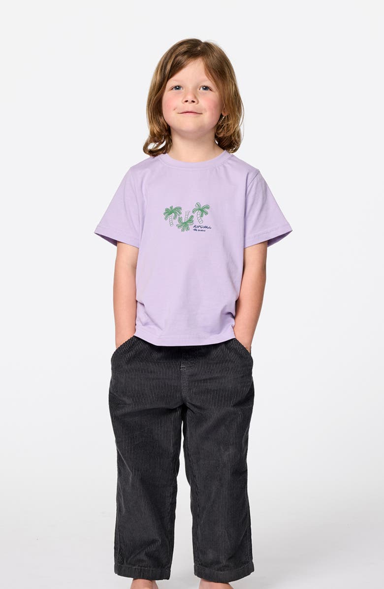 Rip Curl Kids
 Artist of the Search Ty Williams Cotton Graphic T-Shirt, Alternate, color, Iced Lavender