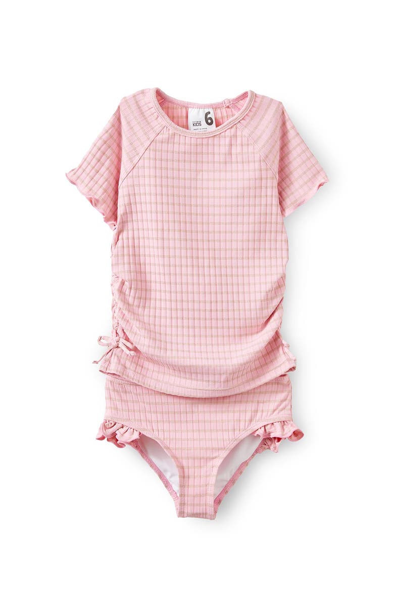 Cotton On Kids Kid's Florence S/S Rashie And Bikini Bottom Set, Main, color,