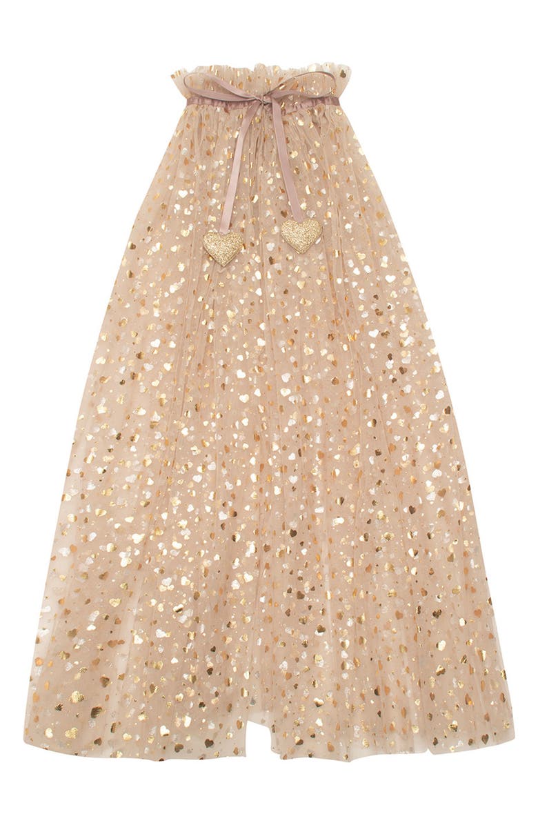 Mimi & Lula Kids' Heart Cape, Main, color, Light/ Pastel Pink