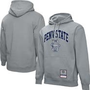 Mitchell & Ness Men's Mitchell & Ness Heather Gray Penn State Nittany Lions Classic Arch Pullover Hoodie
