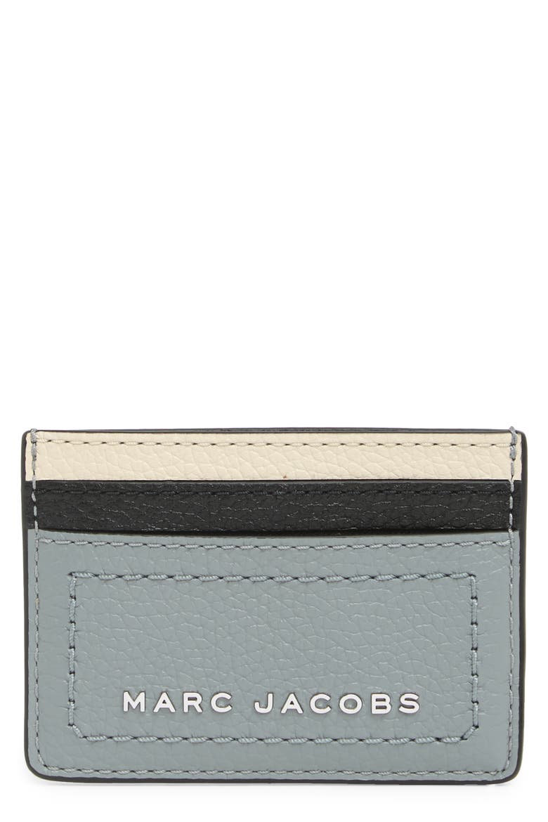 Leather Card Case, Main, color, MARSHMALLOW MULTI