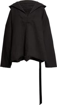 Rick Owens DRKSHDW Tower Cotton Jersey Hoodie