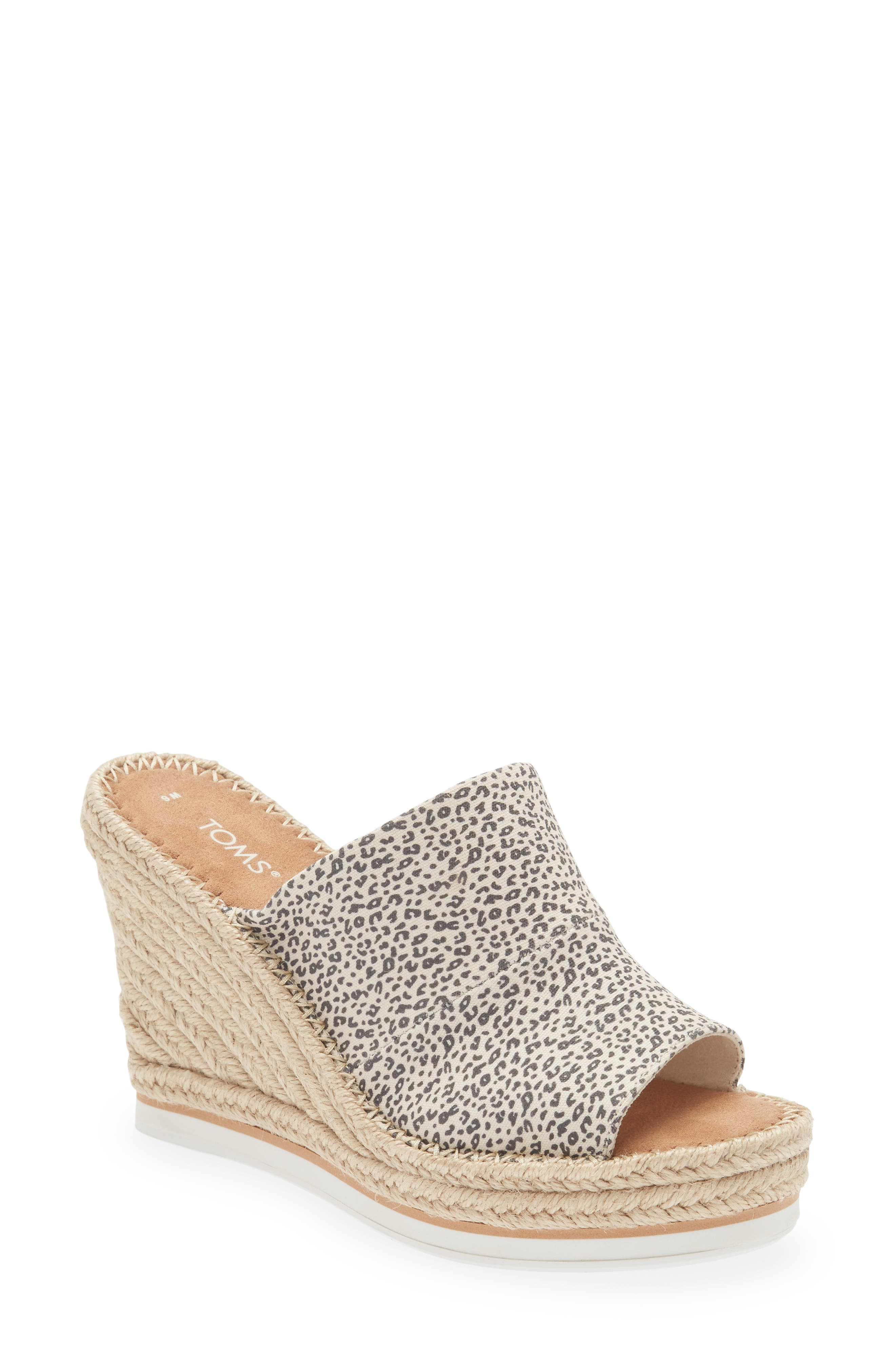 Monica Wedge Slide Sandal, Main, color, NATURAL NATURAL