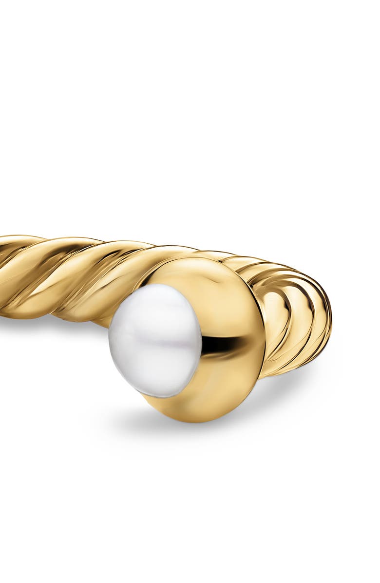 David Yurman Micro Cablespira<sup>®</sup> Flex Bracelet, Alternate, color, Pearl