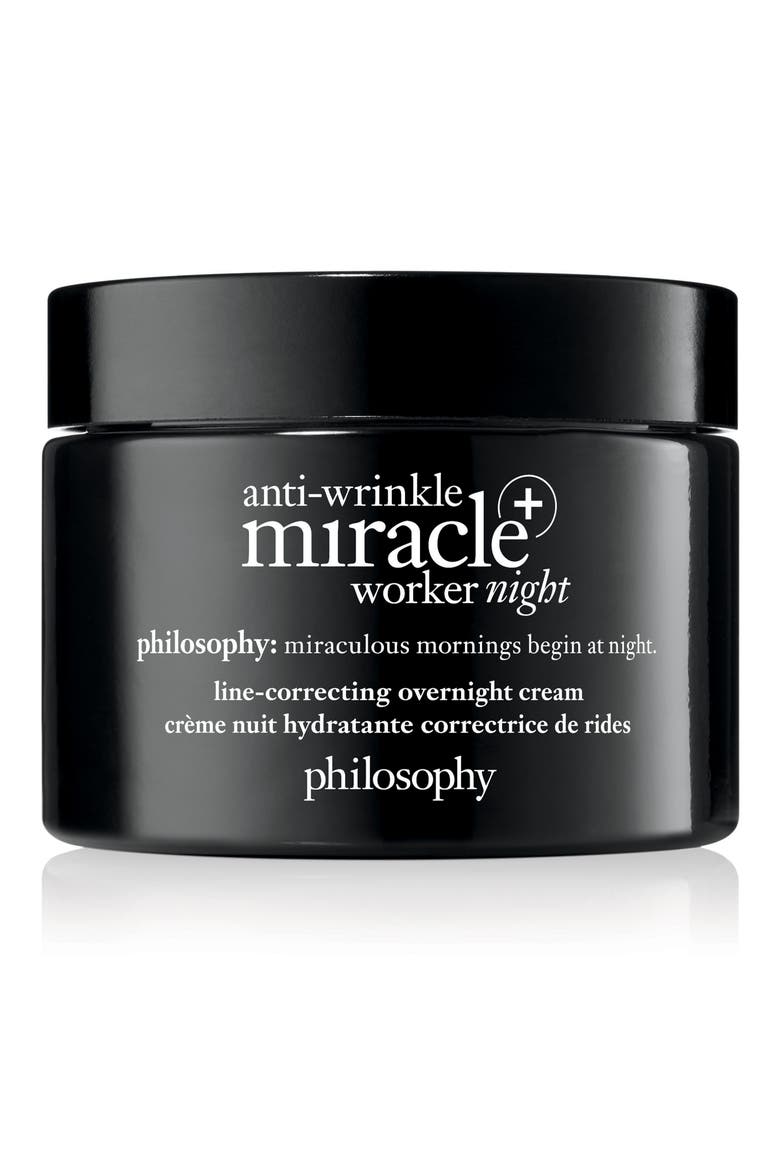 anti-wrinkle miracle worker night + line-correcting overnight cream, Main, color, NO COLOR