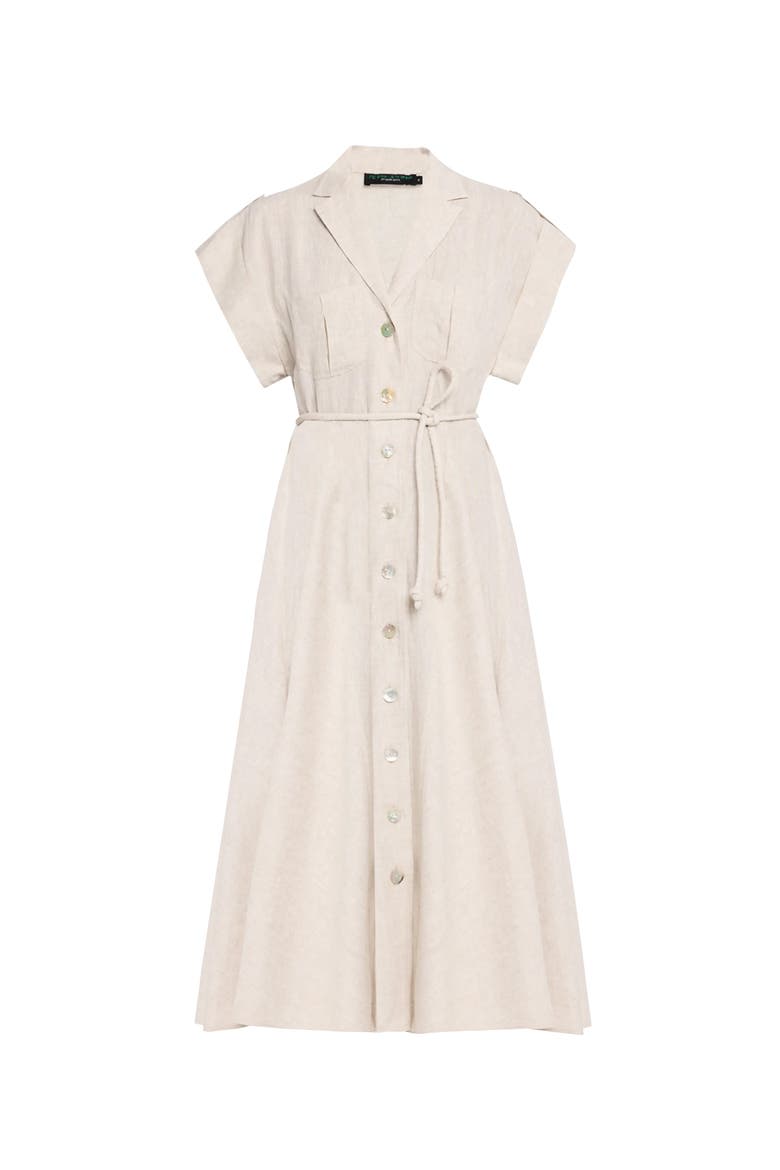Guayaba Midi Dress, Main, color, KHAKI