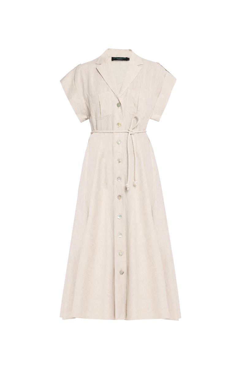 NO PISE LA GRAMA Guayaba Midi Dress, Main, color, Khaki