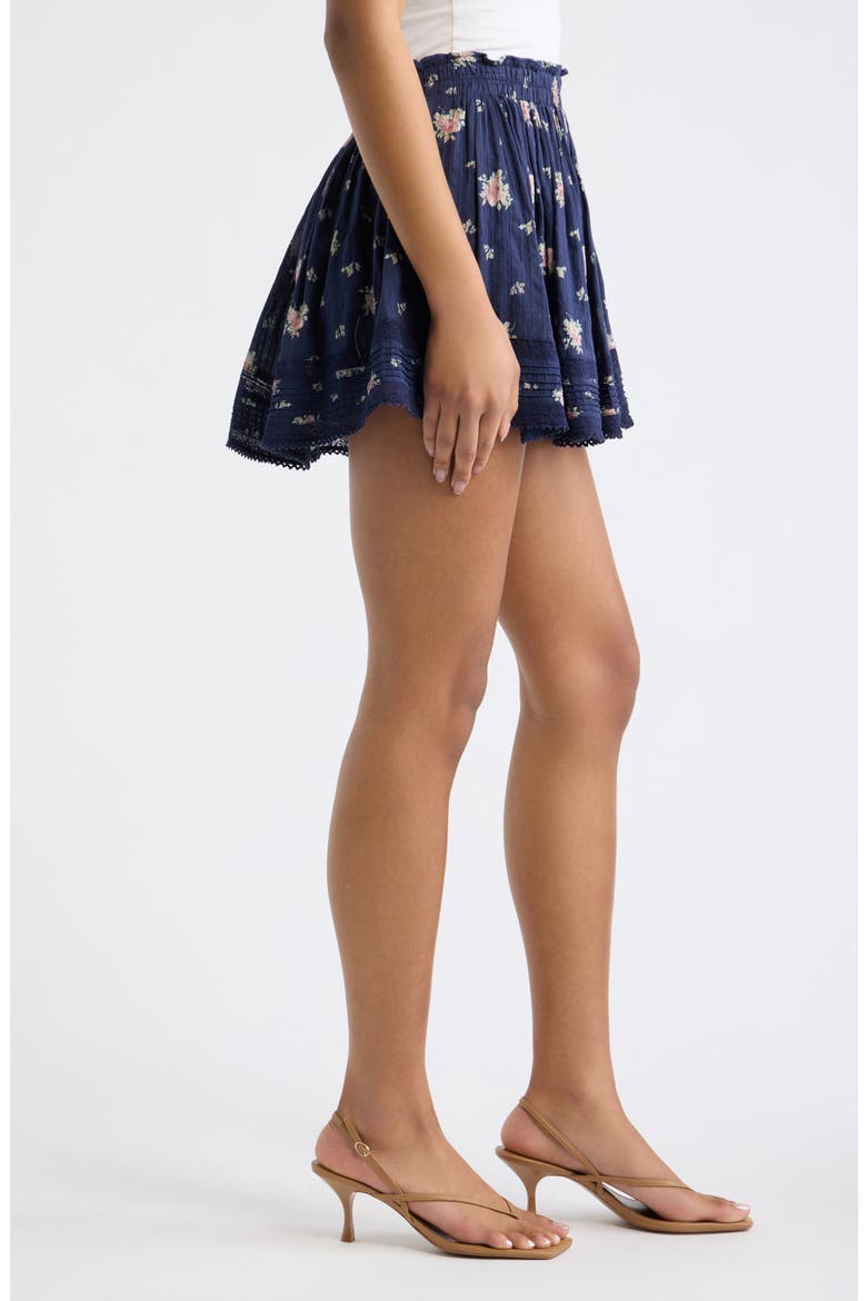 Kressler Print Miniskirt, Alternate, color, INK WASH