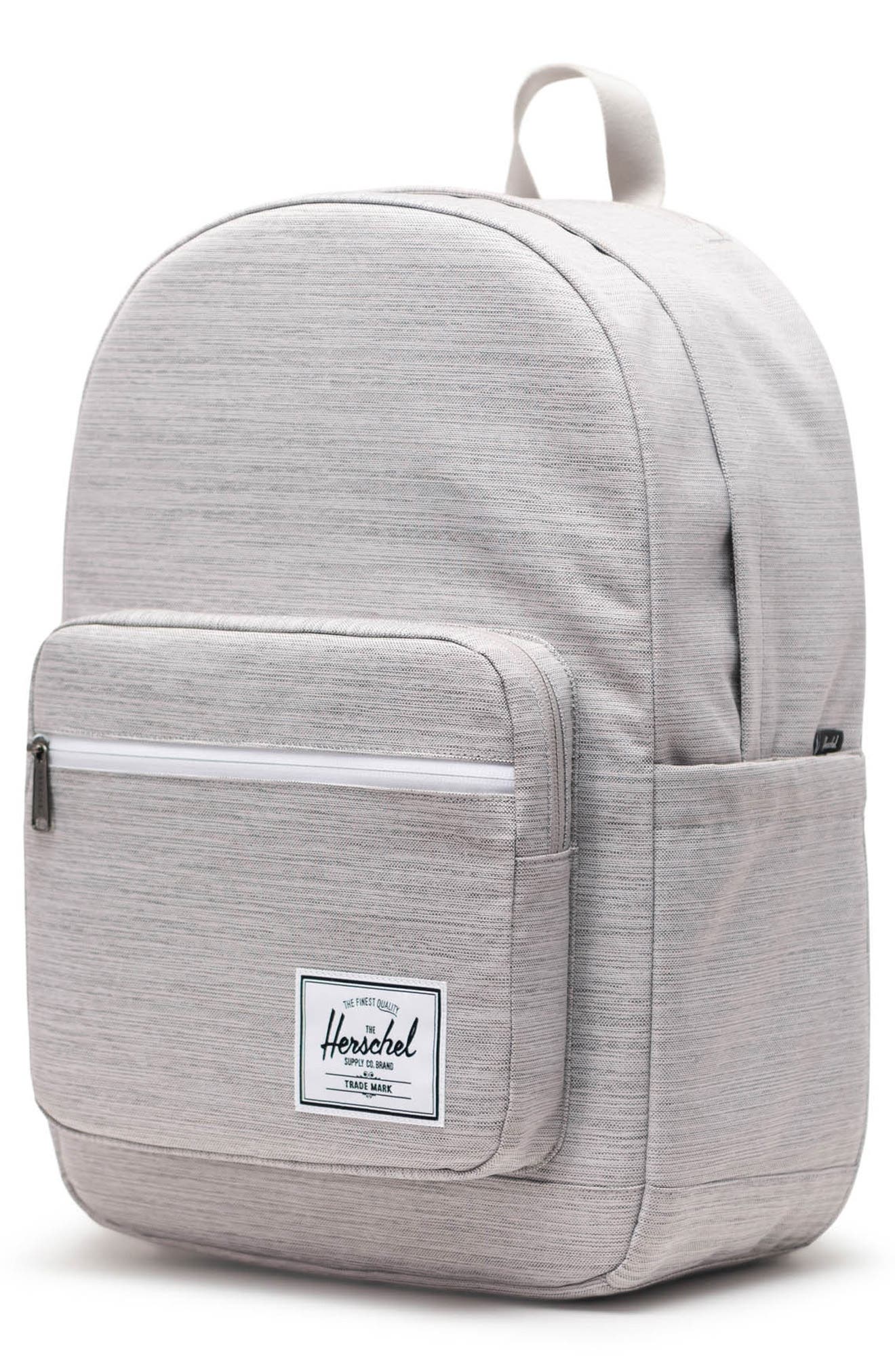 Herschel Supply Co. Pop Quiz Backpack, Alternate, color, Light Grey Crosshatch