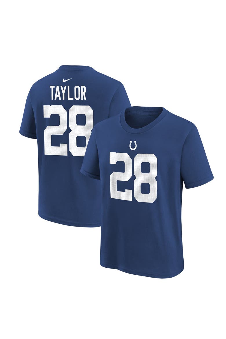 Youth Nike Jonathan Taylor Royal Indianapolis Colts Player Name & Number T-Shirt, Main, color, Royal