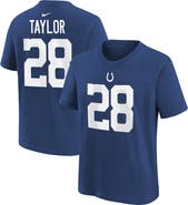 Nike Youth Nike Jonathan Taylor Royal Indianapolis Colts Player Name & Number T-Shirt