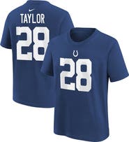 Nike Youth Nike Jonathan Taylor Royal Indianapolis Colts Player Name & Number T-Shirt