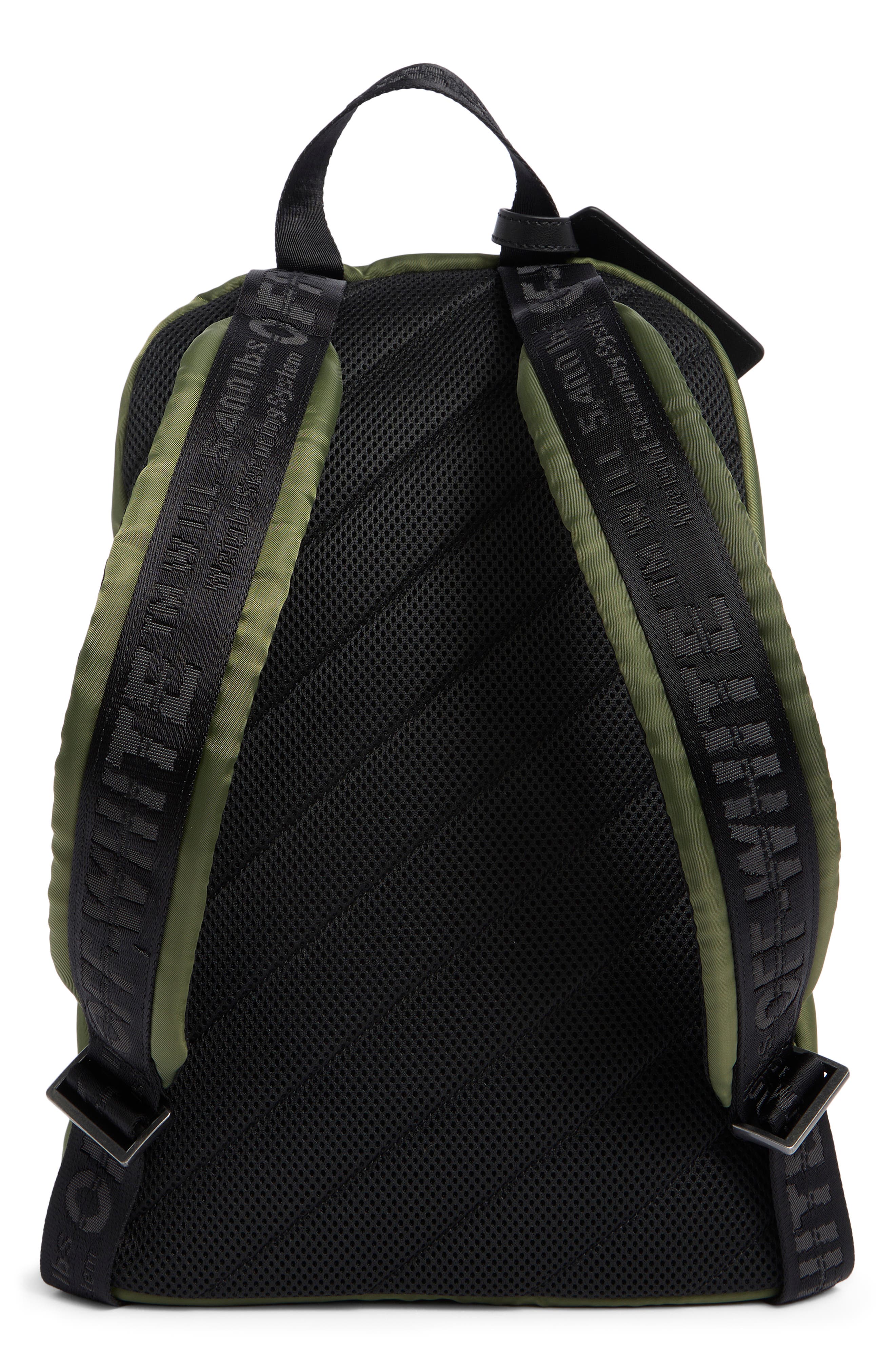 Classic Dome Nylon Backpack, Alternate, color, ARMY