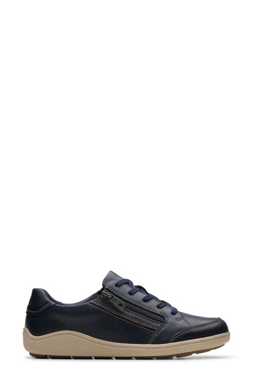 Clarks Women's Bryianne Bayla Round Toe Sneakers In Blue