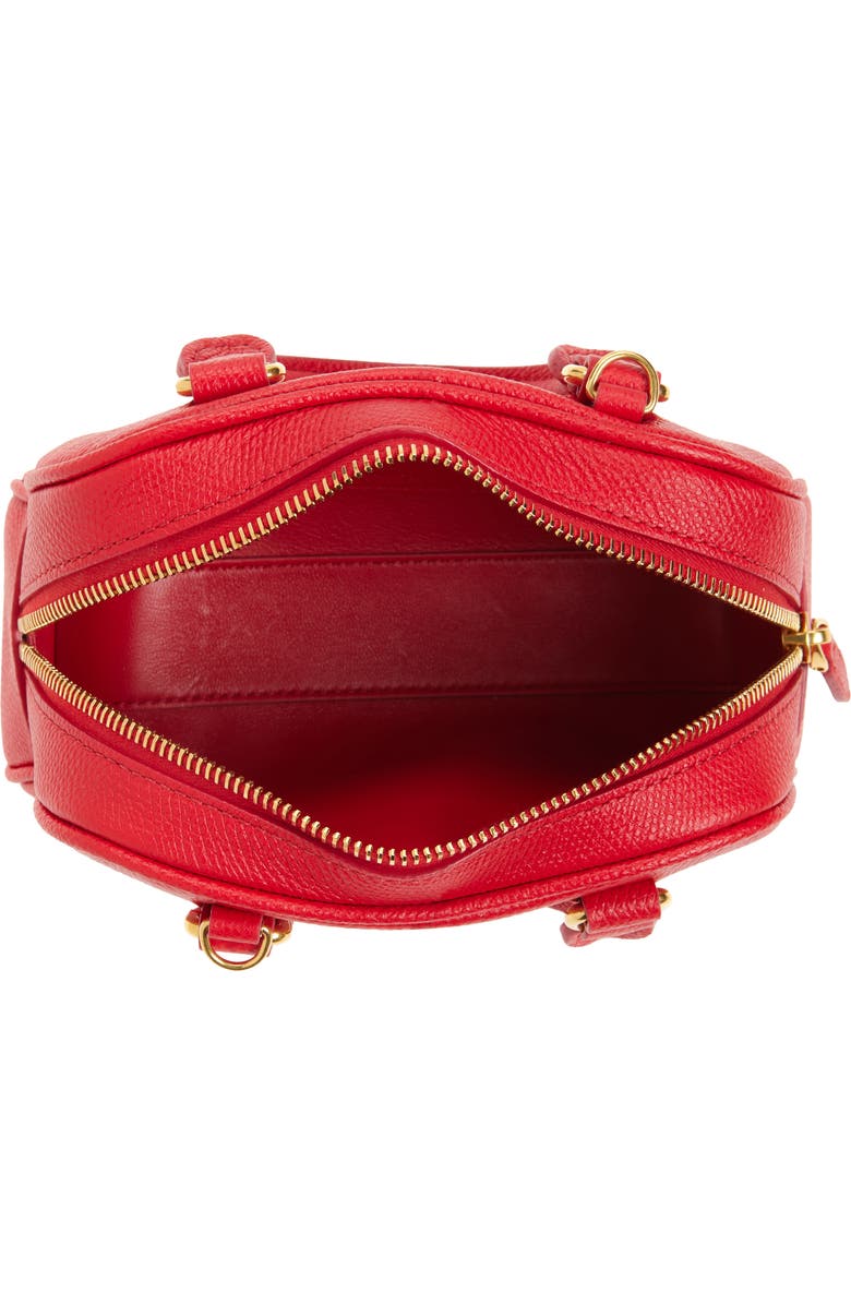 Valentino Garavani Mini Dome VLOGO Signature Top Handle Bag, Alternate, color, Red