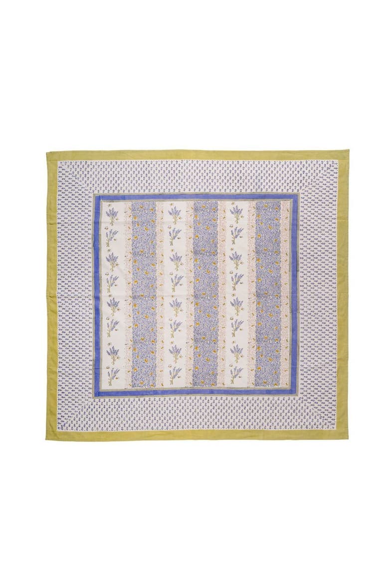 Lavender Bouquet Tablecloth, Main, color, Purple 59" x 59"