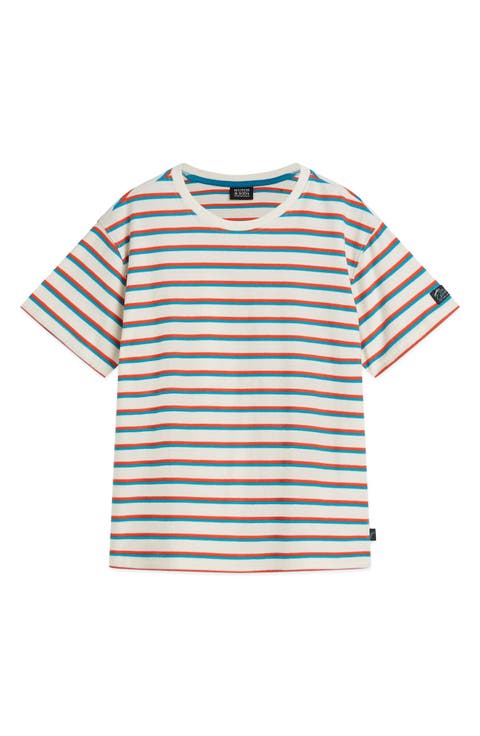 Kids' Striped Relaxed Fit T-Shirt