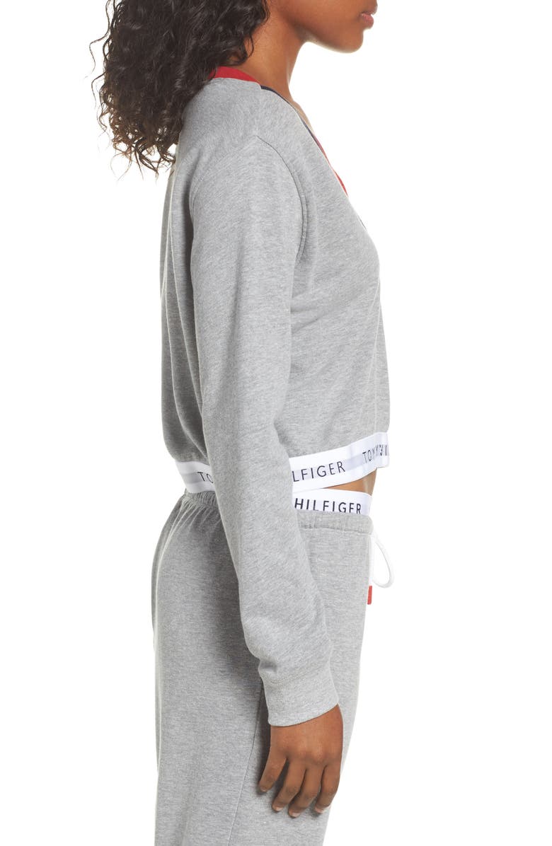 Tommy Hilfiger TH Retro Crop Top, Alternate, color, 